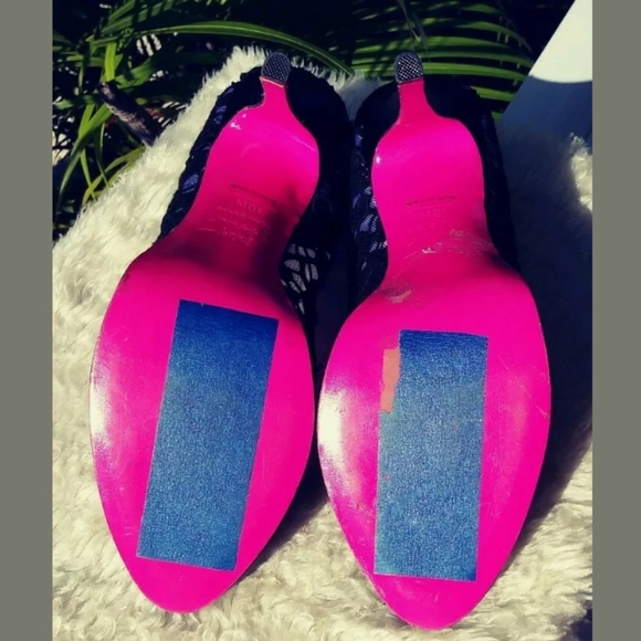 Betsey Johnson Peep Toe Heels size 10 - Picture 4 of 8